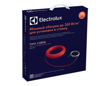Кабель нагревательный ELECTROLUX ETC 2-17-1000 (комплект теплого пола) купить в Екатеринбурге