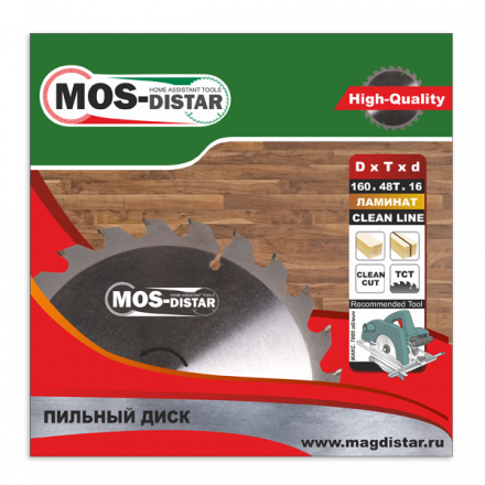 Пильный диск MOS-DISTAR (Cтандарт) ламинат PSL2104832 купить в Екатеринбурге