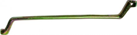 Ключ накидной 19 х 22 мм желтый цинк СИБРТЕХ 14628 купить в Екатеринбурге