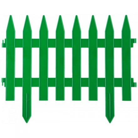 Забор декоративный GRINDA &quot;КЛАССИКА&quot;, 28x300см, зеленый 422201-G купить в Екатеринбурге