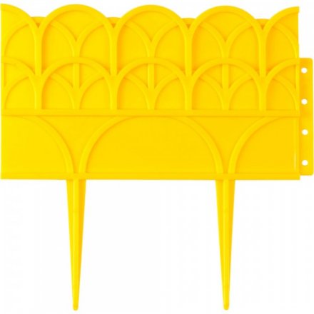 Бордюр декоративный GRINDA для цветников, 14х310см, желтый 422223-Y купить в Екатеринбурге