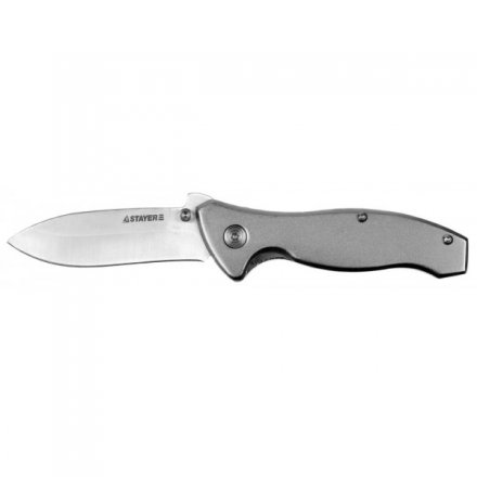 Нож STAYER &quot;PROFI&quot; складной, с металлической рукояткой, средний 47621-1 купить в Екатеринбурге