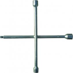 Ключ-крест баллонный 17 х 19 х 21 мм под квадрат 1/2&quot; толщина 14 мм СИБРТЕХ 14258
