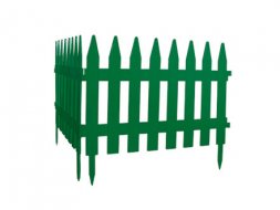 Забор декоративный &quot;Классический&quot; 28 х 300 см зеленый  Россия 65005