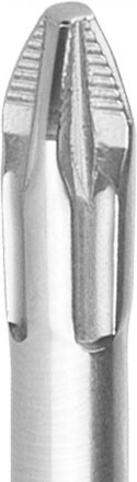 Отвертка KRAFTOOL, Cr-Mo-V сталь, двухкомпонентная противоскользящая рукоятка, PZ, №2x100мм 250073-2-100 купить в Екатеринбурге