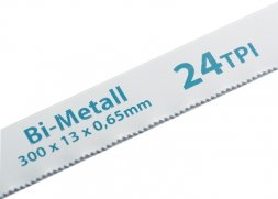 Полотна для ножовки по металлу 300 мм 24TPI BIM 2шт GROSS 77729