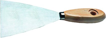 Шпательная лопатка из нержавеющей стали 30 мм деревянная ручка  SPARTA 852035 купить в Екатеринбурге