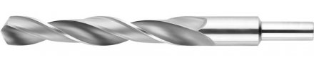 Сверло ЗУБР &quot;МАСТЕР&quot; по металлу с цилиндрическим хвостовиком, сталь Р6М5, винтовой прокат, D 20.0мм, L-205/140мм 4-29621-205-20 купить в Екатеринбурге