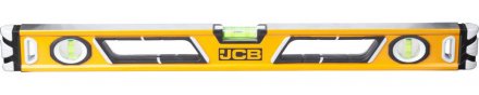 Уровень JCB коробчатый, магнитный, 2 фрезерованные базовые поверхности, 3 ампулы, крашенный, с ручками, 0,5мм/м, 60см JBL003 купить в Екатеринбурге