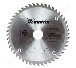 Пильный диск по дереву 130 х 20мм 36 зубьев + кольцо 16/20 MATRIX Professional 73203