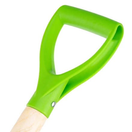 Вилы 4-рогие Сибртех 61380, огородные, кованые, 195х295х1165 мм, деревянный лакированный черенок купить в Екатеринбурге