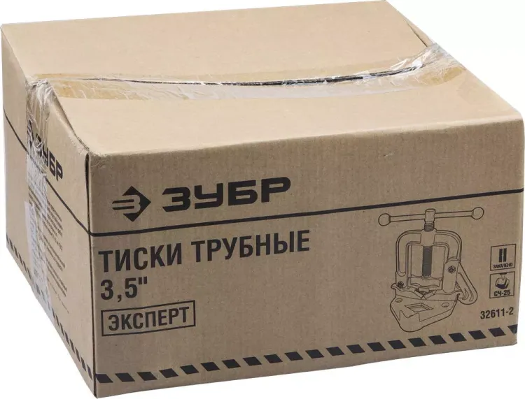Тиски ЗУБР "МАСТЕР" для труб, № 2 - 3,5" 32611-2 купить в Екатеринбурге