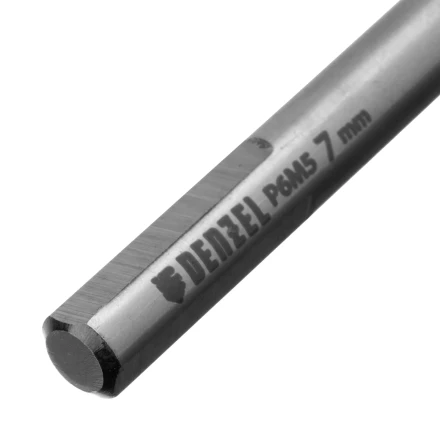 Сверло спиральное по металлу Denzel 7,0 x 109мм, Р6М5, Golden Tip, многогранная заточка 718280 купить в Екатеринбурге