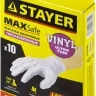 Перчатки STAYER "MASTER" виниловые экстратонкие, L, 10шт 11208-L купить в Екатеринбурге