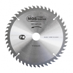 Пильный диск MOS-DISTAR (Cтандарт) тонкие PST1604816