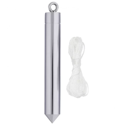 Отвес цилиндрический 200 г шнур 5 м Matrix 84886 купить в Екатеринбурге