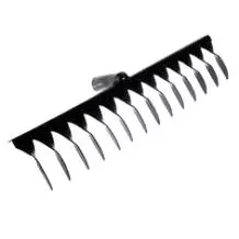 Грабли 14-зубые 280 мм без черенка витые  СИБРТЕХ Россия 61765 купить в Екатеринбурге