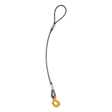 Строп канатный одноветвевой 1СК 10 т L=2.5 м с кч гост 10.0 т опрессовка купить в Екатеринбурге