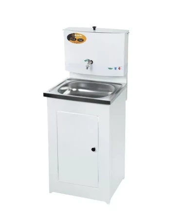 Умывальник дачный без подогрева ЛЮКС Вихрь нержавейка белый купить в Екатеринбурге