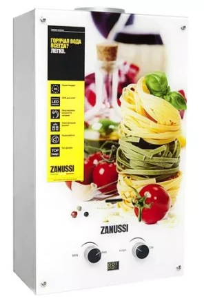 Колонка газовая Zanussi GWH 10 Fonte Glass La Spezia купить в Екатеринбурге