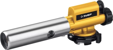 ЗУБР ГПМ-800, 1300°C, цельнометаллическая, газовая горелка с пьезоподжигом на баллон с цанговым соединением, Профессионал (55550) купить в Екатеринбурге