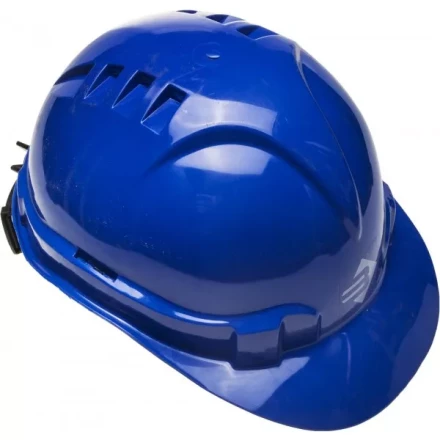 Каска защитная ЗУБР &quot;ЭКСПЕРТ&quot; храповый механизм регулировки размера, синяя 11094-3 купить в Екатеринбурге