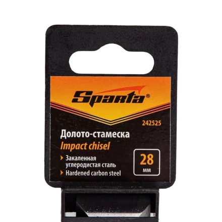 Долото-стамеска 28 мм, деревянная рукоятка// Sparta 242525 купить в Екатеринбурге