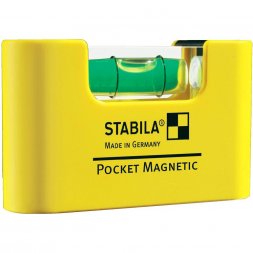 Уровень тип  Pocket Magnetic  70x20x40мм  с магнитом   STABILA