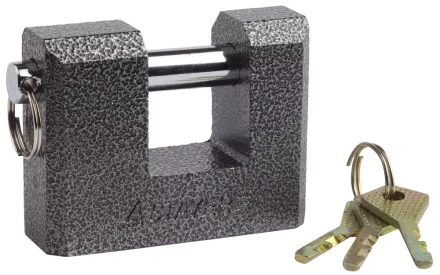 Замок STAYER &quot;MASTER&quot; навесной, П-образн.металлический корпус, с закаленной дужкой, в коробке, 80мм 37143-80 купить в Екатеринбурге