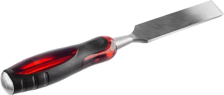 Стамеска MIRAX с двухкомпонентной прозрачной рукояткой, 25мм 1810-25 купить в Екатеринбурге