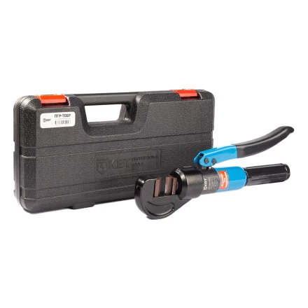 Пресс гидравлический ручной КВТ ПГР-70БР для опрессовки наконечников до 70 мм и резки болтов  до 12 мм (91807) купить в Екатеринбурге