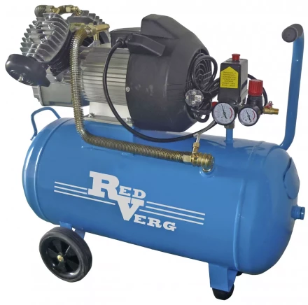 Компрессор масляный поршневой прямой привод RedVerg RD30/50 купить в Екатеринбурге