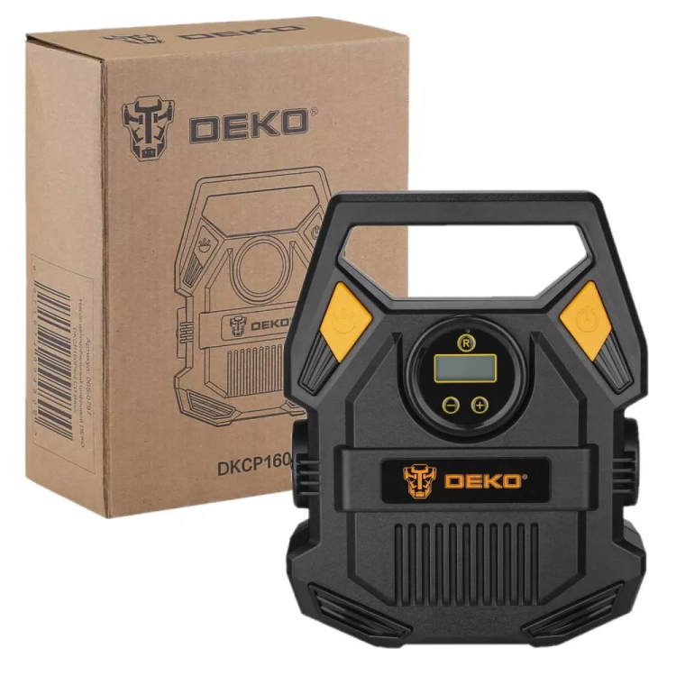 Насос автомобильный цифровой DEKO DKCP160Psi-LCD Basic, 065-0797 купить в Екатеринбурге
