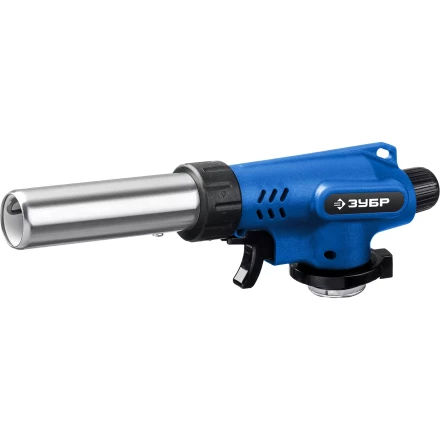 ЗУБР ГП-500, 1300°C, увеличенный выход пламени, газовая горелка с пьезоподжигом на баллон с цанговым соединением, Профессионал (55552) купить в Екатеринбурге