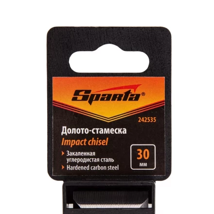 Долото-стамеска 30 мм, деревянная рукоятка// Sparta 242535 купить в Екатеринбурге