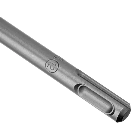 Бур по бетону Denzel, 12 x 460 мм,  двойная спираль, три пылеотводящие кромки, 705027 купить в Екатеринбурге