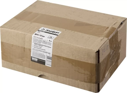 Винт ЗУБР &quot;МАСТЕР&quot; DIN 965, класс прочности 4.8, оцинкованный, M4x12мм, 5кг 303110-04-012 купить в Екатеринбурге