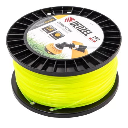 Леска для триммера круглая Denzel, 2,4мм х 192м, на DIN катушке FLEX CORD, 96280 купить в Екатеринбурге