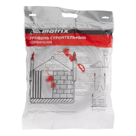 Гидроуровень,удлиненная колба, рельефная градуировка, 25м Matrix 37095 купить в Екатеринбурге