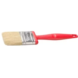 Кисть плоская ЗУБР &quot;БСГ-50&quot;, с быстросъемной головой,  натуральная щетина, пластмассовая ручка, 63мм 4-01050-063