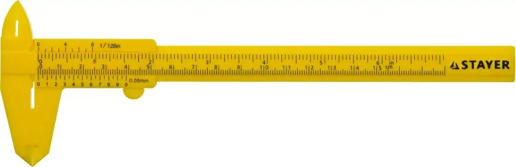 Штангенциркуль STAYER "STANDARD" пластмассовый, 150 мм 3440_z01 купить в Екатеринбурге