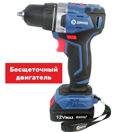 Аккумуляторная дрель-шуруповерт Диолд ДЭА-12ЛИ-08 купить в Екатеринбурге