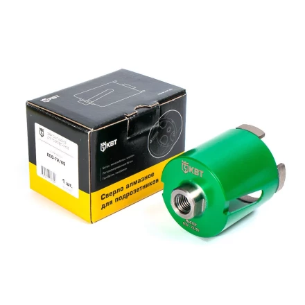 Сверло алмазное КВТ ECO-D50 M16 для подрозетников (85562) купить в Екатеринбурге