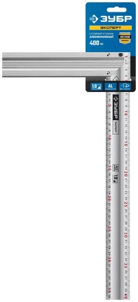 ЗУБР 400 мм, жесткий столярный угольник, Профессионал (34392-40) купить в Екатеринбурге