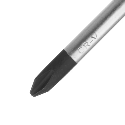 Отвертка PH2х38 мм, CrV, трехкомпонентная рукоятка Denzel 12186 купить в Екатеринбурге