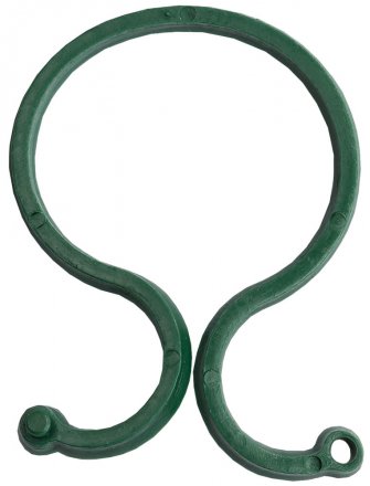 Крепление GRINDA для подвязки растений, тип - пластиковое кольцо с перехлестным креплением на защелке, 25шт 8-422377-H25_z01 купить в Екатеринбурге