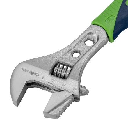 Ключ разводной Сибртех, 200мм, переставная губка, 2-х комп.рукоятка, 15598 купить в Екатеринбурге