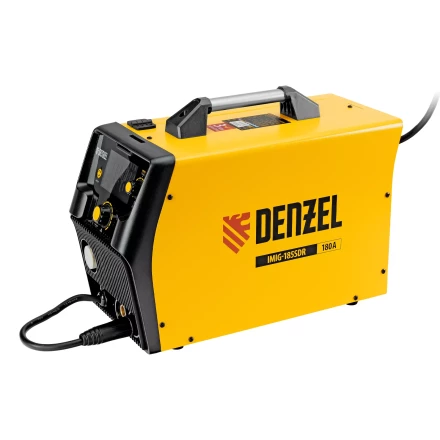Аппарат инвертор. полуавтомат. cварки Denzel IMIG-185SDR 94363, 180 А, ПВ 60%, катушка 5 кг купить в Екатеринбурге