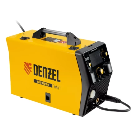 Аппарат инвертор. полуавтомат. cварки Denzel IMIG-185SDR 94363, 180 А, ПВ 60%, катушка 5 кг купить в Екатеринбурге