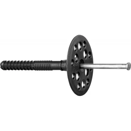 Дюбель ЗУБР &quot;МАСТЕР&quot; для изоляционных материалов полипропиленовый, металлический стержень, 10 x 90 мм, 100 шт 4-301525-10-090_z01 купить в Екатеринбурге